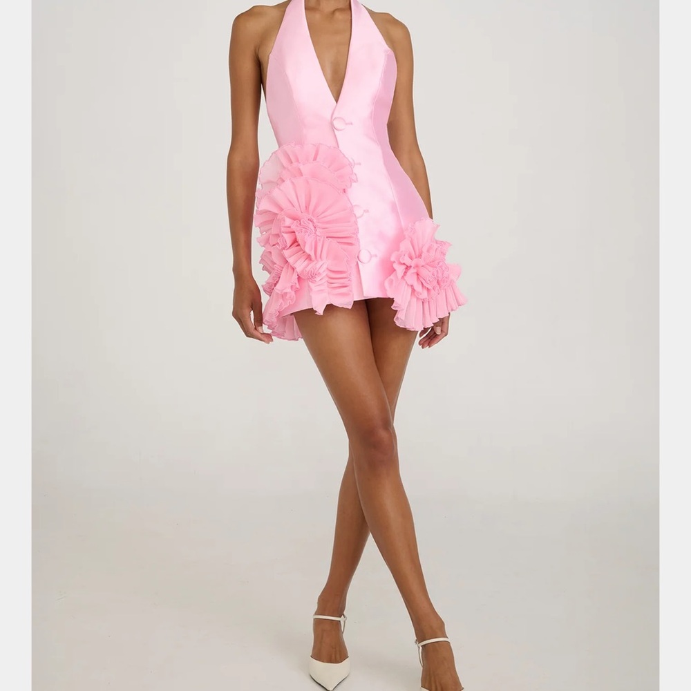 ELIYA THE LABEL - BELINDA DRESS | BABY PINK - Picture 4 of 7